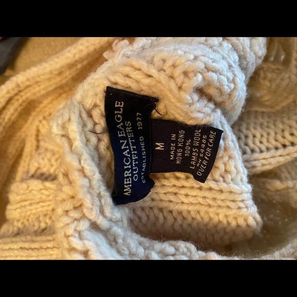 American Eagle‎ Outfitters Wool Hoodie Sweater - Picture 2 of 7